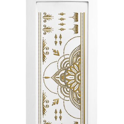 Henna Gold Temporary Tattoo