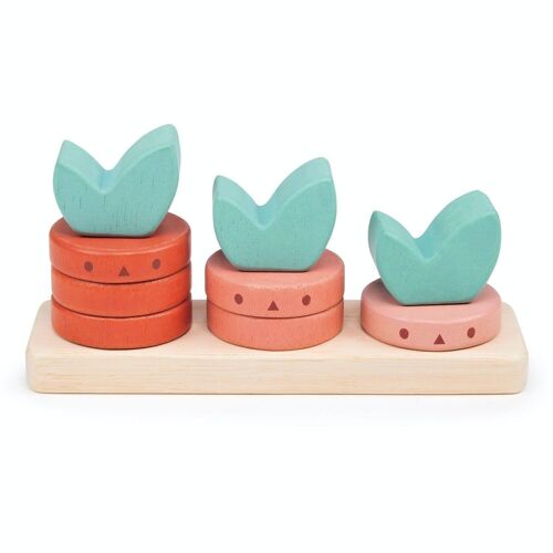 Mentari Wooden Toy Counting Vegetables For Kids