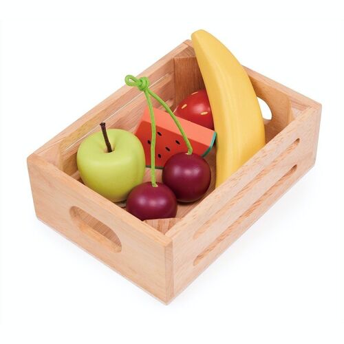 Mentari Wooden Toy Orchard Crate For Kids