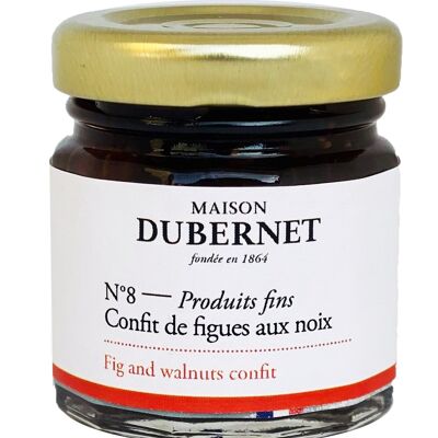 Fig confit with walnuts 50g Maison Dubernet