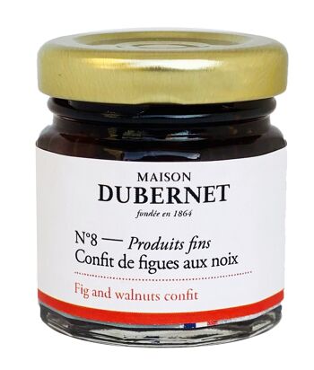 Confit de Figues aux noix 50g Maison Dubernet