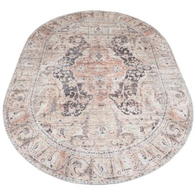 Vloerkleed Mahal Beige 00 - Oval 200 x 290 cm