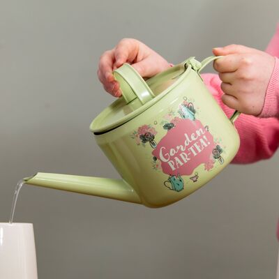Garden Par-Tea' Watering Can Teapot - Gardening Gifts