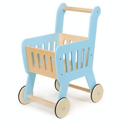 Mentari Holzspielzeug-Einkaufswagen für Kinder