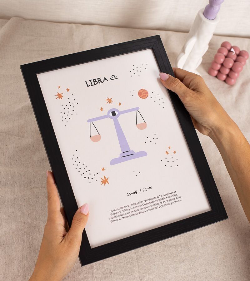 Imprimé horoscope Balance UO