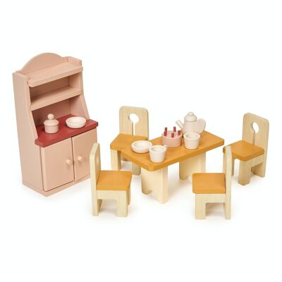 Mentari Holzspielzeug-Esszimmer für Kinder