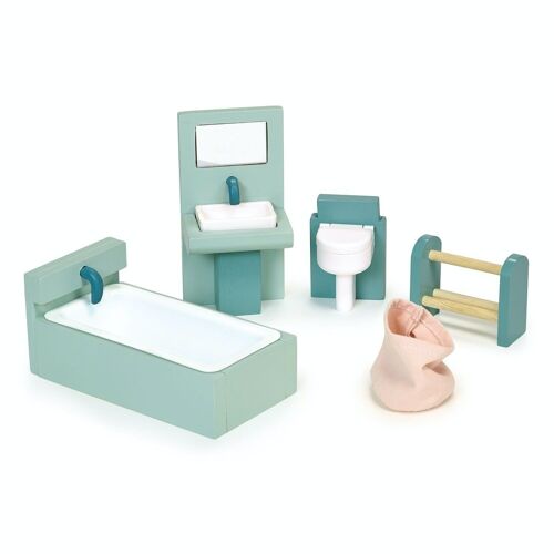 Mentari Wooden Toy Bathroom For Kids