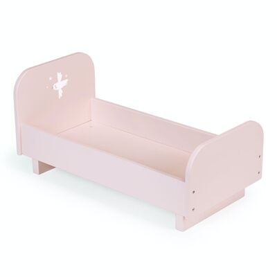 Mentari Wooden Toy Baby Doll Cot For Kids