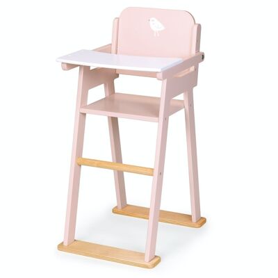 Mentari Wooden Toy Baby Doll High Chair For Kids