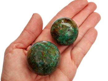 Pierre Sphère Chrysocolle (25mm - 40mm) 2