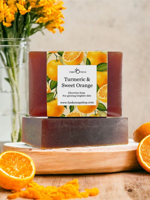 Turmeric Glycerine Soap, 95g