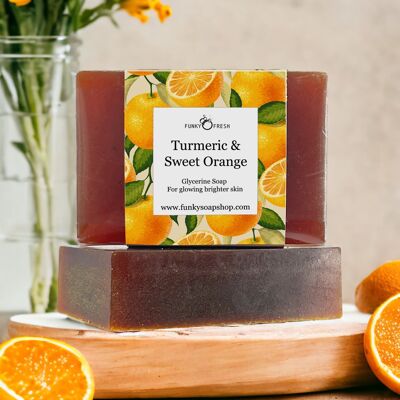 Turmeric Glycerine Soap, 95g