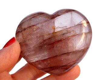 Coeur Quartz Hématoïde (67mm) 1