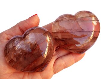 Coeur Quartz Hématoïde (67mm) 5