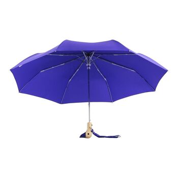 Umbrella Parapluie bleu royal compact et résistant au vent 3