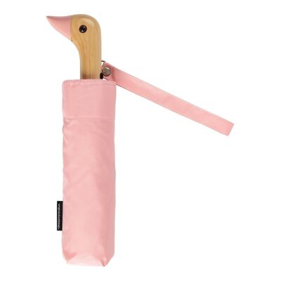 Parapluie rose compact écologique résistant au vent