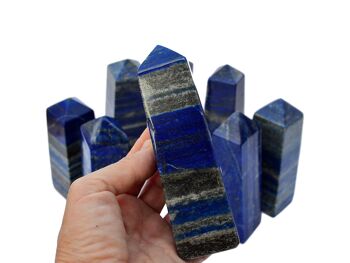 Tour de Cristal Lapis Lazuli (200g - 450g) 8