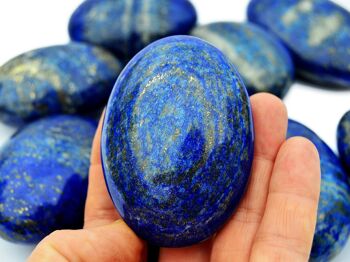 Lapis Lazuli Palm Stone (7-10 Pcs) - Lot de gros (45mm - 80mm) 2