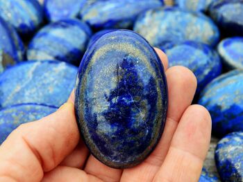 Lapis Lazuli Palm Stone (7-10 Pcs) - Lot de gros (45mm - 80mm) 7