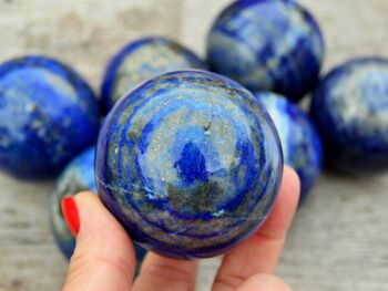 Sphère Lapis Lazuli (50mm - 60mm) 7