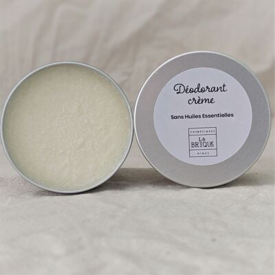 The cream deodorant - Without essential oils