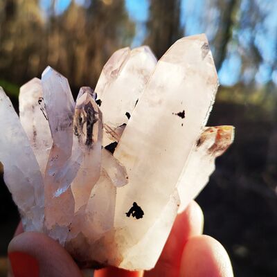 Natural Raw Crystal Quartz Cluster