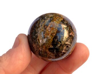 Sphère de cristal de jaspe océanique (25 mm - 40 mm) 7