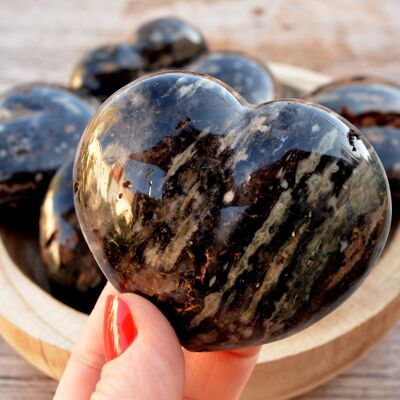 Ocean Jasper Heart (70mm)