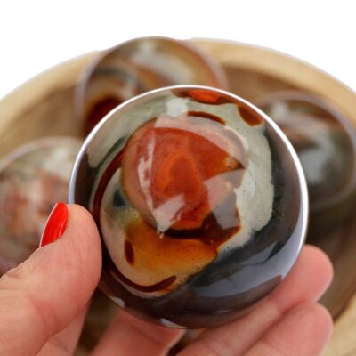 Polychrome Jasper Crystal Sphere (40mm - 65mm)