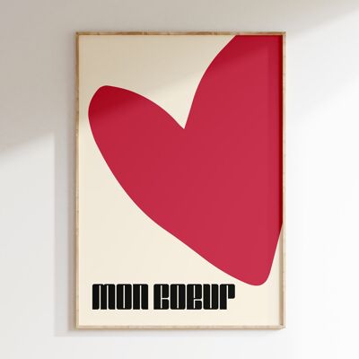 My heart poster