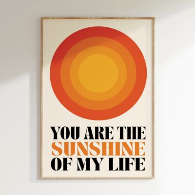 Affiche YOU ARE THE SUNSHINE OF MY LIFE 2