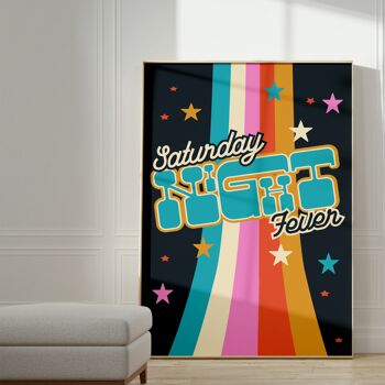 Affiche SATURDAY NIGHT FEVER 2