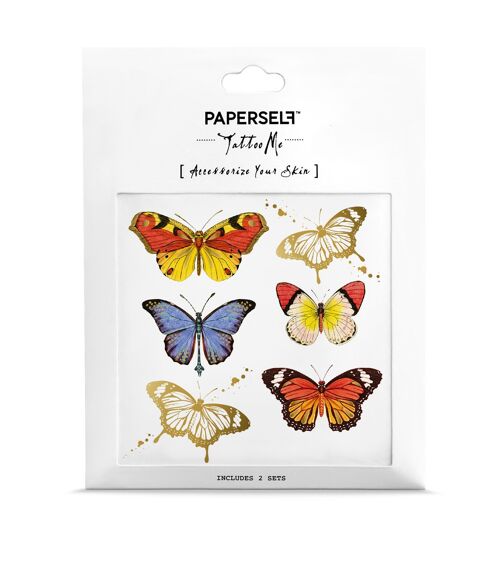 Butterflies Temporary Tattoo