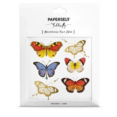 Butterflies Temporary Tattoo