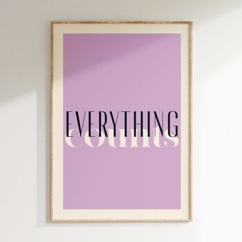 Affiche EVERYTHING COUNTS 4