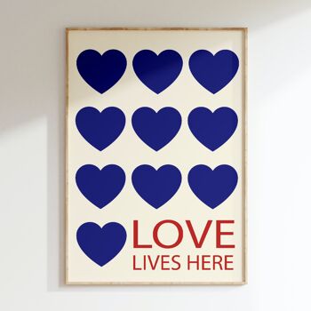 Affiche LOVE LIVES HERE 3