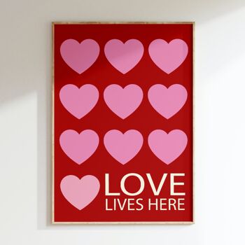 Affiche LOVE LIVES HERE 5