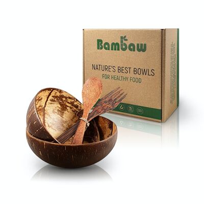 Set of coconut bowls