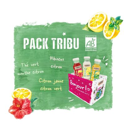 TRIBU PACK: our ORGANIC infusions for your summer!