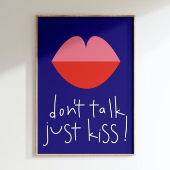 Affiche  DONT TALK JUST KISS 3