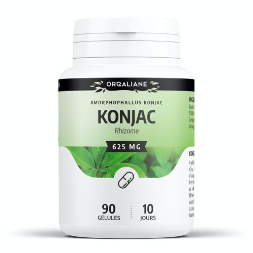 Konjac - 625 mg - 90 gélules