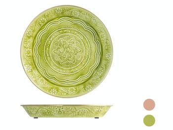 Plateau rond assorti été indien ø 30 cm 1