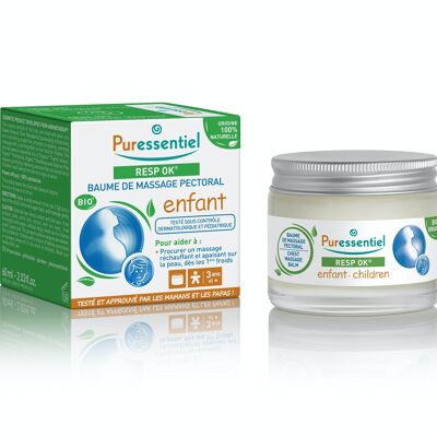 Baume de masaje pectoral Enfant Resp'OK - 60 ml