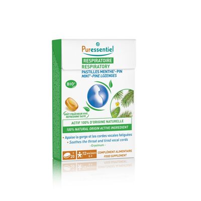 Pastillen Respiratoire Gorge Menthe-Pin - 20 Pastillen