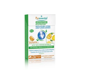 Pastilles Respiratoire Gorge Miel-Citron - 20 pastilles 1
