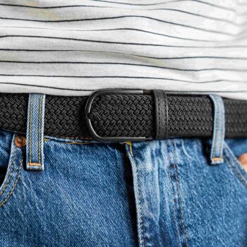 ceinture tressée All Black 2