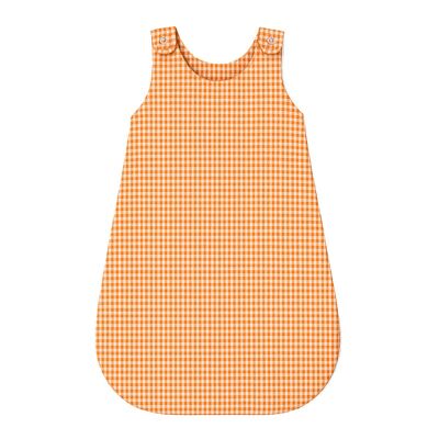 Saco de dormir de verano de algodón orgánico vichy