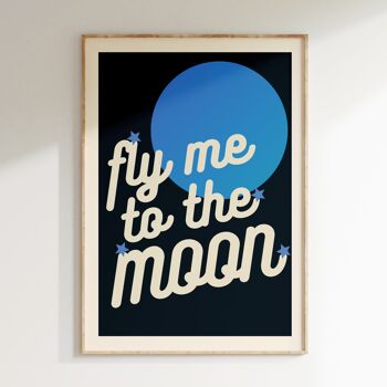 Affiche  FLY ME TO THE MOON 3