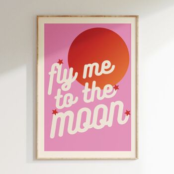 Affiche  FLY ME TO THE MOON 4