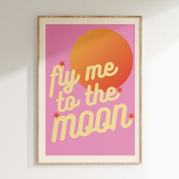 Affiche  FLY ME TO THE MOON 5